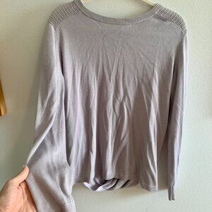 Lululemon Back to Balance Long Sleeve Sweater